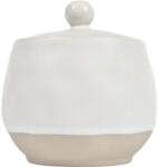 Kave Home Fehér porcelán cukortartó Kave Home Hal (LF-AB0411K33)