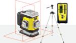 Nivel System Keresztlézer 3×360° piros sugárral CL3R készlet (CL3Rset4)