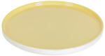 Kave Home Sárga porcelántányér Kave Home Midori 24 cm (LF-AA8148K31)