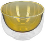 Kave Home Sárga üvegtál Kave Home Braulia 12, 7 cm (LF-AA6530C29)