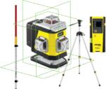 Nivel System Keresztlézer 4×360° zöld sugárral CL4G készlet (CL4GSet5)