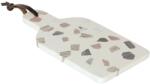 Kave Home Fehér terrazzo tálalódeszka Kave Home Temira 30 x 15, 3 cm (LF-AA7956PR05)