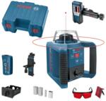 Bosch GRL 300 HV, tokban, két elemmel (LR 20) és vevővel - 0601061504 - Rotációs lézer (0601061504)