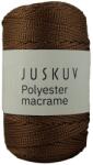  Polyester macrame Juskuv 43 - smaragd (145 m / 2 mm) (0887)