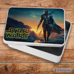  Star Wars Mandalorian fém szendvicsdoboz (tároló doboz)