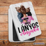  Lányos Anyuka vagyok fém szendvicsdoboz (tároló doboz)