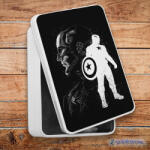  Marvel Amerika kapitány fém szendvicsdoboz (tároló doboz)