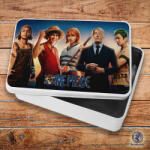  One Piece Karakterek szendvicsdoboz (tároló doboz)