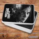  The Last of us Part II. Ellie's face fém szendvicsdoboz (tároló doboz)