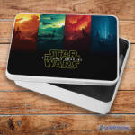  Star Wars The force awakens fém szendvicsdoboz (tároló doboz)