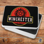  Supernatural - Winchester fém szendvicsdoboz (tároló doboz)