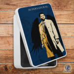  Supernatural - Castiel fém szendvicsdoboz (tároló doboz)