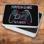  Playstation Awesome game fém szendvicsdoboz (tároló doboz)