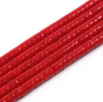  Korall Korong Ásványgyöngy 4x2mm