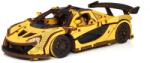 EWA Puzzle 3D, Masina de curse galbena, EWA, Lemn, 237 Piese