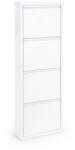 Bizzotto Pantofar otel alb Eyvin 50x15x139.3 cm (0748726) Pantofar