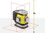 Nivel System Keresztlézer 3×360° piros sugárral CL3R készlet (CL3Rset1)