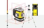 Nivel System Keresztlézer 4×360° piros sugárral CL4R készlet (CL4RSet5)