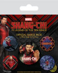  Shang-Chi és a tíz gyűrű legendája kitűző szett