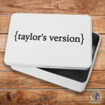  Taylor Swift - Taylor's version fém szendvicsdoboz (tároló doboz)
