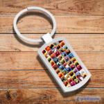  Marvel classic karakterek kulcstartó