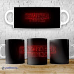  Stranger Things logó bögre