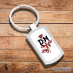  Depeche Mode - Red Rose fém kulcstartó