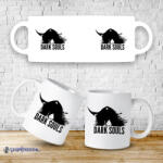  Dark Souls Bonefire siluette bögre