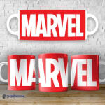  Marvel logo bögre - szupicuccok