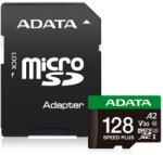 ADATA microSDXC 128GB Speed Plus U3/C10/A2/V30 (UD128GUI3V30A2SP-RA1)