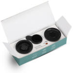 Outin Set 3 accesorii pentru espressor portabil Outin Nano, Adaptor pentru capsule, Atasament pentru cafea macinata, Lingura, Negru (Nano - adapters)