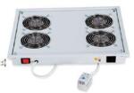 TRITON Vent. j. felső (alsó) 4x ventilátor 220V/92W szürke (RAC-CH-X04-X3)