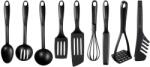 Tefal Set de 9 ustensile de bucătărie Tefal - Bienvenue K001S925, negre (K001S925)