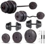 Progressive Set haltera si gantere reglabile PROGRESSIVE 48 KG (ECGZ48)