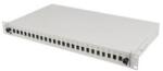 Lanberg 19" optikai patch panel 24xSC szimplex/24xLC duplex (FOP1-24SS-LDS) (FOP1-24SS-LDS)