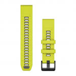 Garmin QuickFit 22 szilikon óraszíj sárga-grafitszínű (010-13392-08) (010-13392-08)