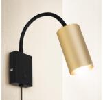 Brilagi Lampă flexibilă de perete Brilagi SELE 1xGU10/30W/230V negru/auriu (BG1379)