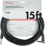 Fender Professional Series 15' Instrument Cable Angled