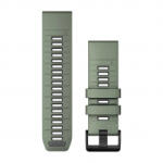 Garmin QuickFit 26 szilikon óraszíj zöld-grafitszínű (010-13393-04) (010-13393-04)