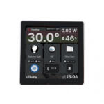 Shelly Wall Display Wi-Fi+Bluetooth villanykapcsoló + színes érintőképernyős vezérlőpanel (fekete) - okosabbotthon