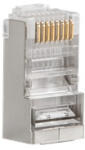 Lanberg CAT. 5e F/UTP 8P8C RJ45 csatlakozó, Átmenő típus - 20db/cs (PLS-5020EZ) - bbmarket