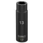 DEWALT 13 mm 1/2" dugókulcs (mély) (DT7547-QZ)