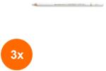 KOH-I-NOOR Set 3 x Creion cu Mina Alba, Tip Medium (HOK-3xKH-K8812-3)