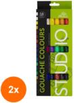 Phoenix Set 2 x 18 Culori Guase Phoenix, 12 ml (CUL-2xCH PG1812)