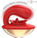 Intense Mariah U Shape Vibrator & Stimulator Red Vibrator