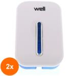 Well Set 2 x Sonerie Fara Fir, 220V, Raza de Acoperire 150m, 2 Sonerii Well (TIV-2xDOORBELL-JINGLE-WL)