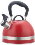 Kinghoff teáskanna, sípszóval - 1.8L - piros (KH-1853)
