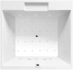 Sapho POLYSAN CAME kád, 175x175cm, Highline Hydro-Air, króm (23611.6010) (23611.6010)