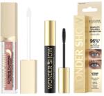 Eveline Cosmetics - Set Eveline Wonder Show cu Luciu de buze pentru volum 02 Dream Nude si Mascara volum si separare