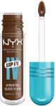 NYX Cosmetics Lip IV Hydrating Gloss Stain - Cocoa Quench 5 ml